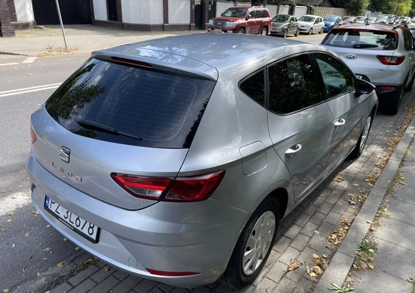 Seat Leon cena 33900 przebieg: 170330, rok produkcji 2018 z Puszczykowo małe 211